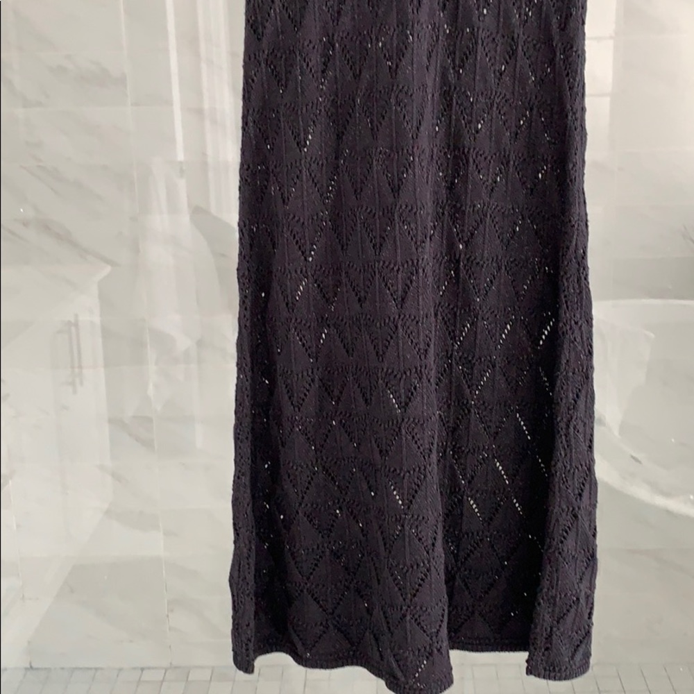 Vintage Pink Tartan knit dress - Picture 5 of 8